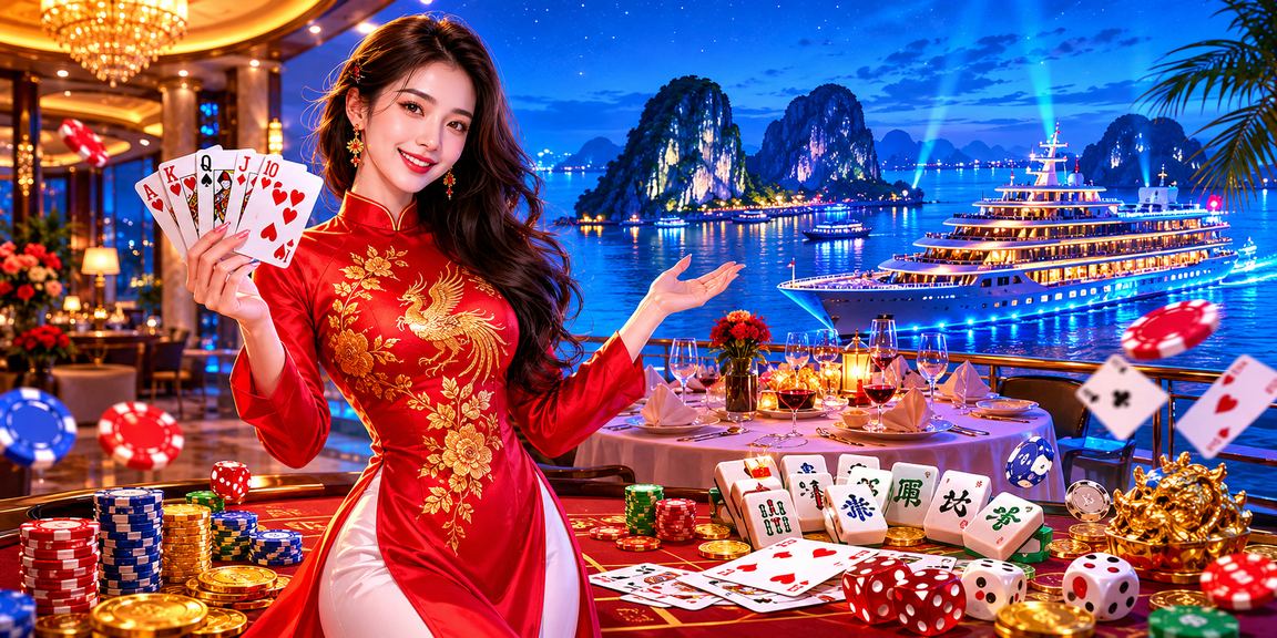 Trò chơi bài trực tuyến với phong cảnh vịnh Hạ Long – nền tảng dc4